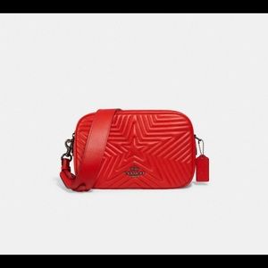 COACHxMarvel Jes Crossbody With Star Quilting like new